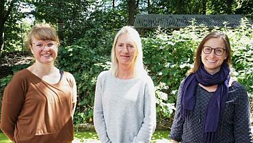 Das Bild zeigt Frau Guevara, Frau Rademacher, Frau Lemmer