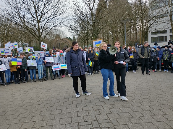 Demo gegen den Krieg!